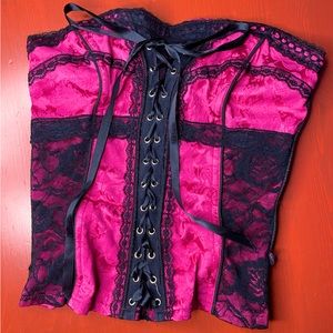 Tripp nyc Pink corset top